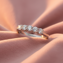 Five Stone Prong Diamond