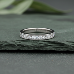 Modern Channel-Set Diamond