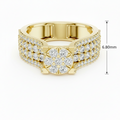 Bold Signet Diamond