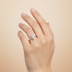IGI cert. 1.00 ctw Pear Center Lab Diamonds
