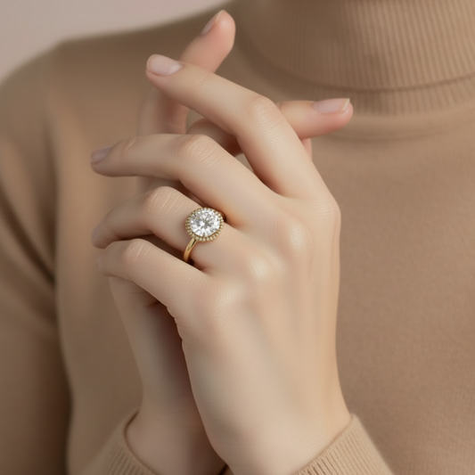 Solar Diamond Halo Celestial