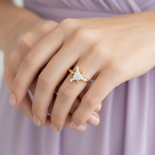 Sakura Diamond Bloom Botanical Petal