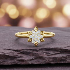 Hexagonal Brilliance Natural Diamond