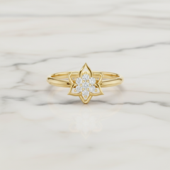 Fleur Luminary Natural Diamond Accent