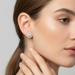 Celestial Orbit Double Halo Solitaire