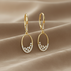 Mixed-Cut Diamond Floating