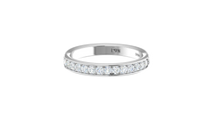 Modern Channel-Set Diamond