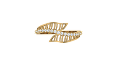 Open Ladder Leaf Bypass Ring