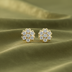 Botanical Cluster Organic Diamond Splendour