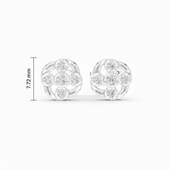Radiant Cross Cluster Woven Diamond Luminary