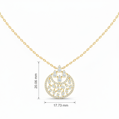 Minimalist Arc Cluster Timeless Shimmer Collection Diamond