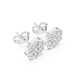 Floret Rosette Form Scatter Diamond Prestige