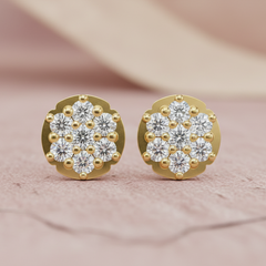 Floret Rosette Form Scatter Diamond Prestige