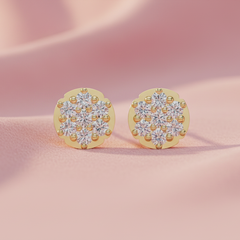 Floret Rosette Form Scatter Diamond Prestige