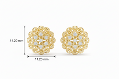 Ornate Filigree Mandala Diamond