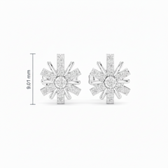 Natural Diamond Firework Motif