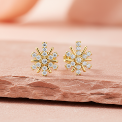 Natural Diamond Firework Motif