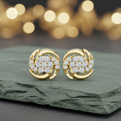 Glistening Starburst Spiral Diamond