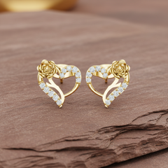 Sparkling Heart & Rose Diamond