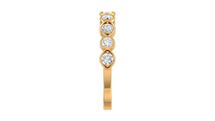 Bezel Marquise Station Diamond Band