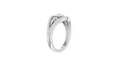 Symmetrical Triple Shank Openwork Diamond