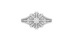 Crystalline Diamond Snowflake Radial Statement - R3680A