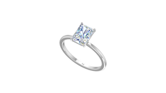 IGI cert. 2.00 ctw Radiant Single Stone Lab Grown Diamond