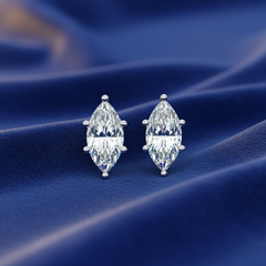 2.00 ctw Marquise Lab Grown Studs