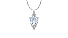 0.50 ctw One Stone Pear Lab Grown Diamond