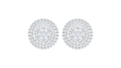 Opulent Diamond Layered Halo Concentric Double Brilliant