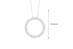 Minimalist Eternity Circle Diamond