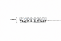 Trendy Radiant Circle Diamond