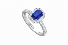 Emerald Cut Sapphire