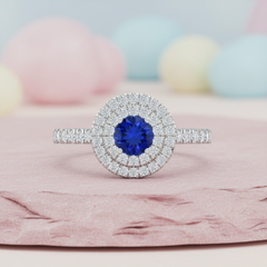 Round Cut Sapphire