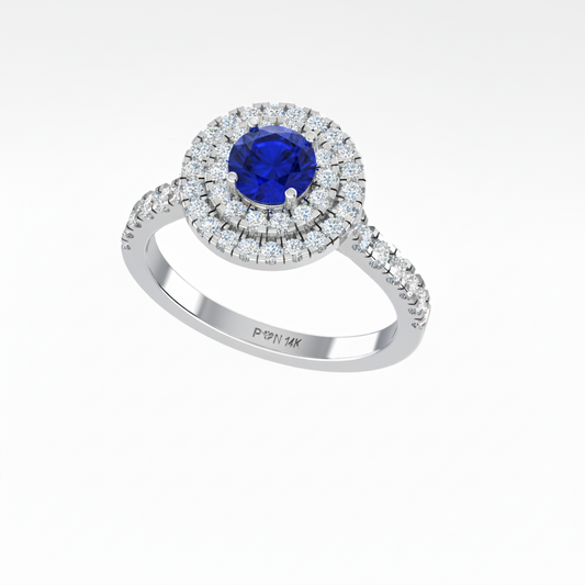 Round Cut Sapphire