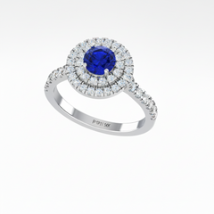 Round Cut Sapphire