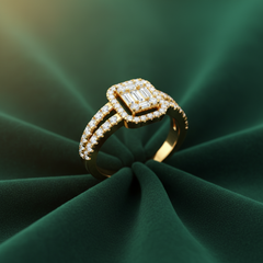 Dual-Row Diamond-Cut