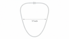 Classic Straight Line - 17Inch Lab Grown Diamond