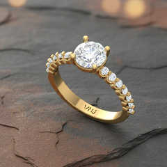 1.50 cttw Center With Side Stone Diamond