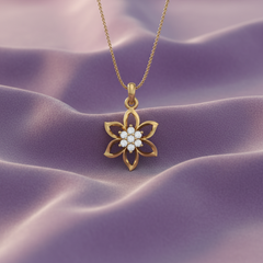 Flower Petal Diamond Glow