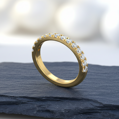 Traditional Timeless Half-Eternity Scintillating