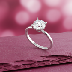 IGI cert. 2.50 ctw One Stone Lab Grown Diamond