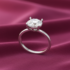 IGI cert. One Stone One cttw Lab Grown Diamond