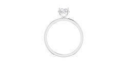 IGI cert. One Stone Lab Grown Diamond