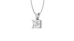 IGI cert. 1.00 ctw One Stone Emerald Square Lab Grown Diamond