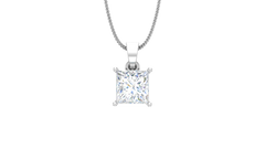 IGI cert. 1.00 ctw One Stone Princess Lab Grown Diamond