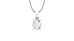 IGI cert. 1.00 ctw One Stone Oval Lab Grown Diamond