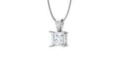 IGI cert. 3.00 ctw One Stone Princess Lab Grown Diamond