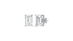 2.00 ctw Emerald Lab Grown Studs
