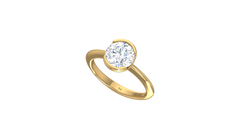 IGI cert. One Round Stone Lab Grown Diamond